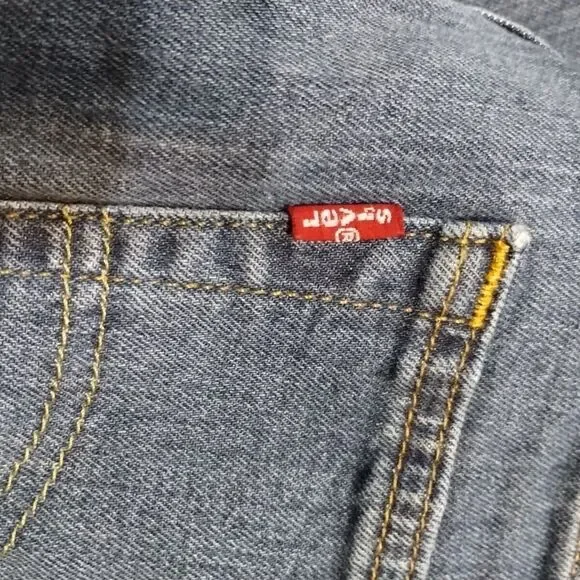 Levi 511 Mens Jeans Size 38 X 30 Blue Denim - Picture 3 of 10